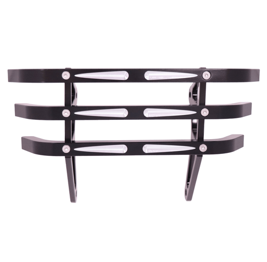 Banshee Billet Aluminum 3 Bar Front Bumper – Black or Polished Finish - Dune Goons