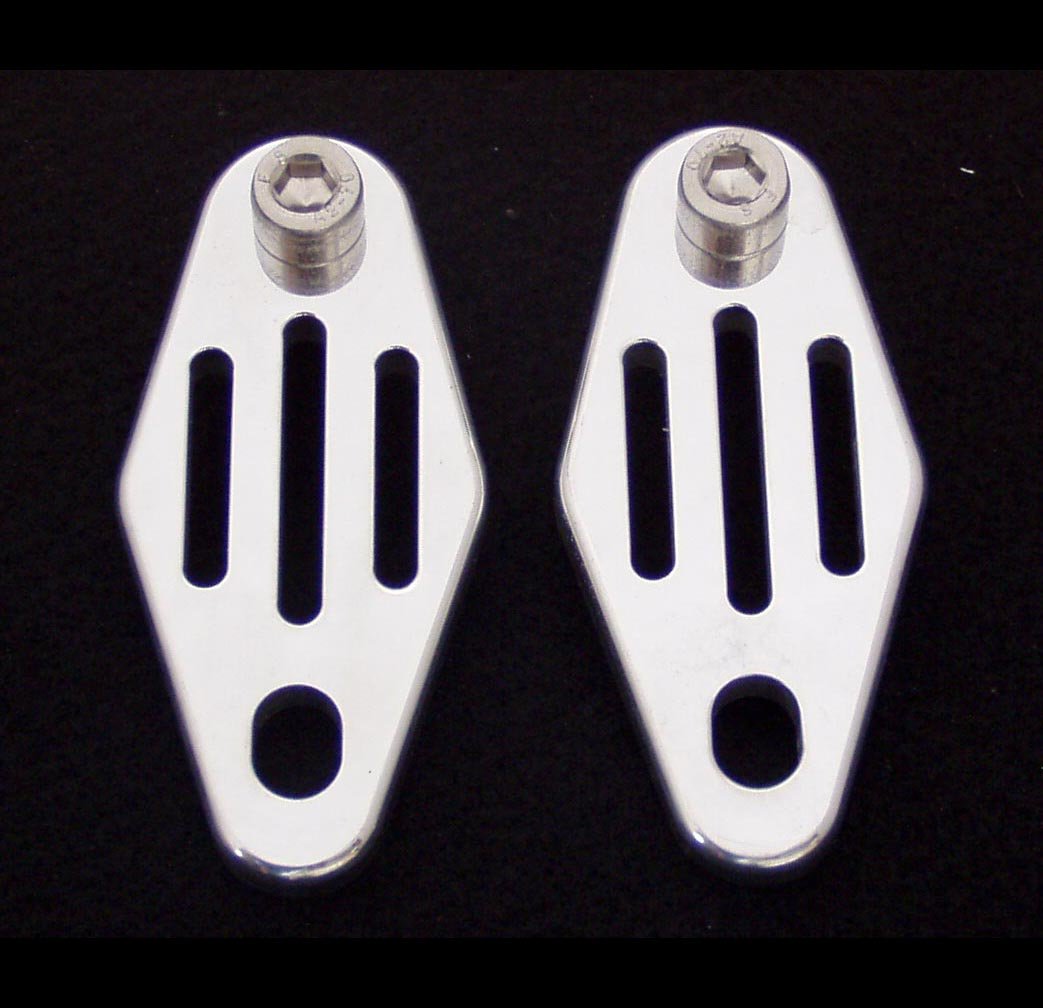 Banshee Billet Exhaust Hangers - Modquad - Dune Goons