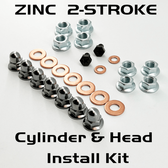 Banshee Cylinder & Head Nuts Kit Zinc - Dune Goons