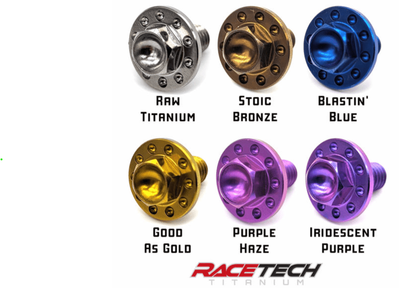 Banshee Footpeg Bolts (RaceTech Titanium Footpegs) - Dune Goons