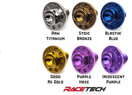 Banshee Footpeg Bolts (RaceTech Titanium Footpegs) - Dune Goons