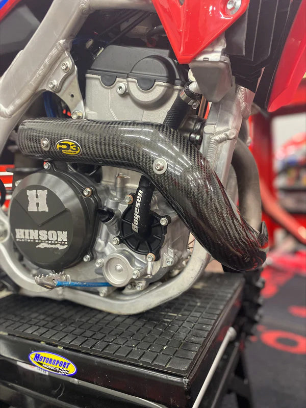 P3 Carbon Carbon Fiber Header Heat Shield
