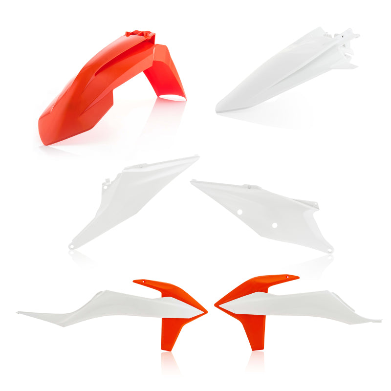 Acerbis Plastic Kit - 19-22 KTM SX/SX-F/XC-F 125-450 - White