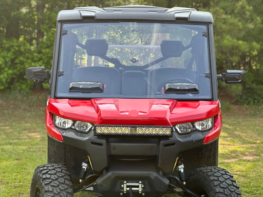 Seizmik Vented UTV Windshield - Can-Am - Defender / MAX Versa Vent Hard Coat 2016-2026