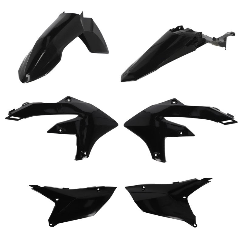 Acerbis Plastic Kit - 24 Yamaha YZ250F / 23-24 YZ450F/FX - Black