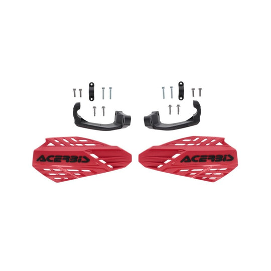 Acerbis Linear Vented Handguard - Gas Gas Red/Black