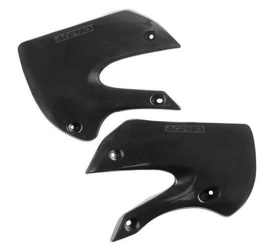 Acerbis Radiator Shroud - Kaw KLX110 / Suz DRZ110/RM/KX65 - Black