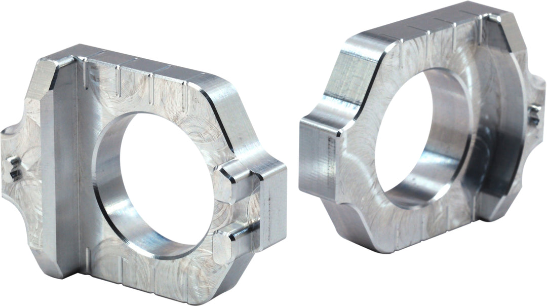 Works Connection Elite Axle Blocks Silver