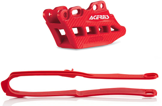 Acerbis Guide/Slider Kit 2.0 Chain Guide Slider Red (2666240004)