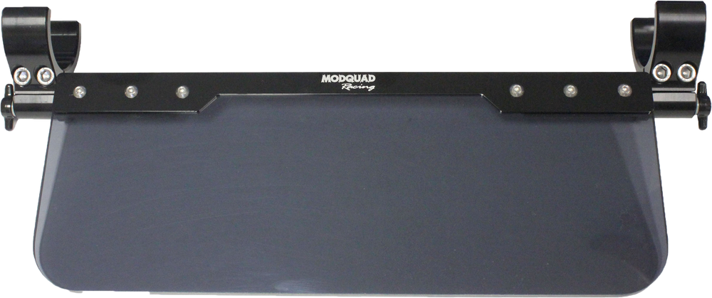ModQuad UTV Sun Visor - Tinted Polycarbonate, 1.75 in Bar - 12 in