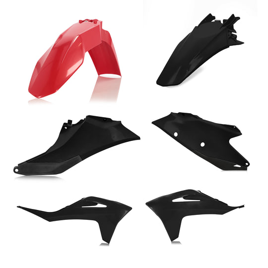 Acerbis Plastic Kit Red and Black (2872781018)