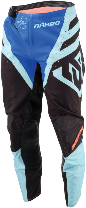 Answer Arkon Nitrus Pants Blue/Black/Hyper Orange Youth