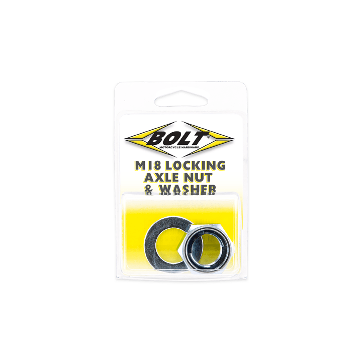Bolt Locking Axle Nut 18mm – Universal MX / Off - Road - Dune Goons