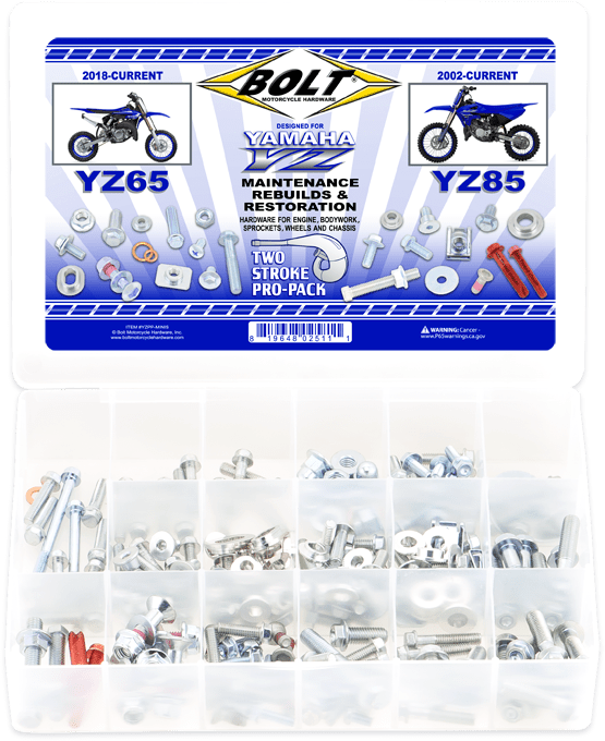Bolt YZPP - MINIS ProPack – Yamaha YZ65/YZ85 2002 - 2025 - Dune Goons