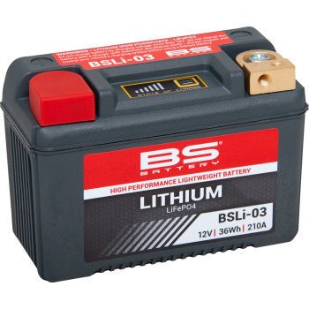 BSLi - 03 Lithium Battery – Yamaha Raptor 700 (All Years) 12.8V 210CCA - Dune Goons