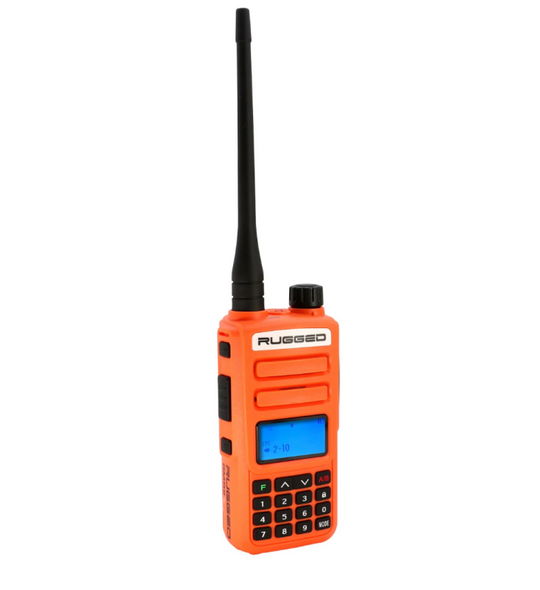 Rugged Radios GMR2 PLUS GMRS Handheld Radio - Safety Orange