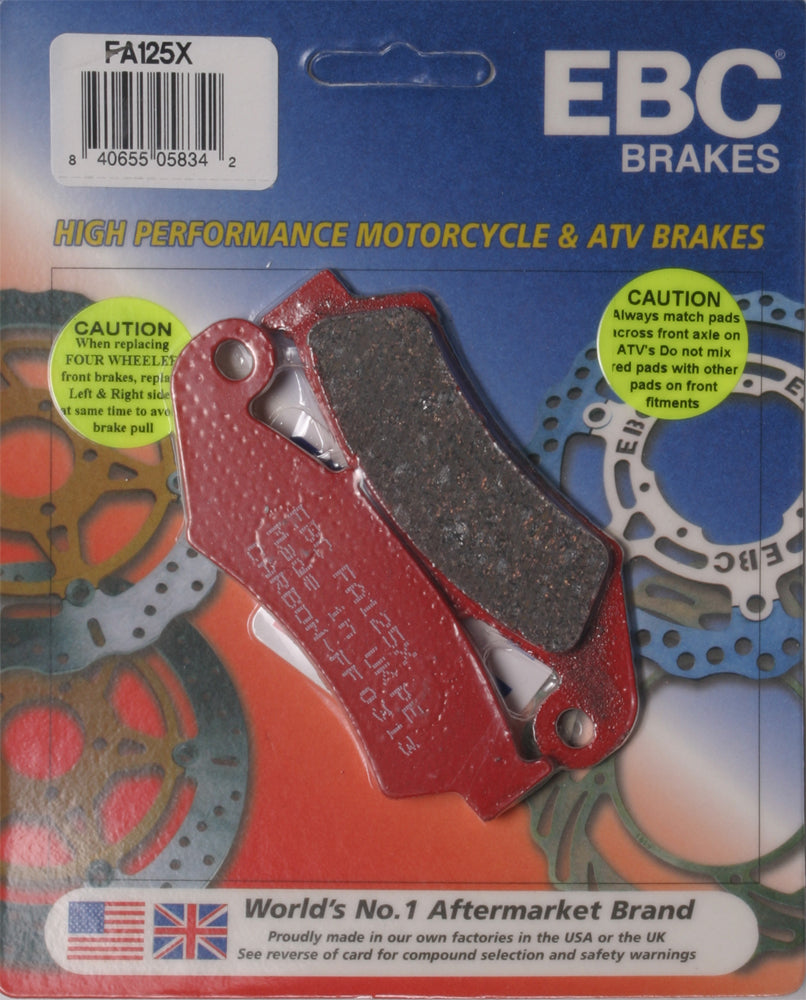 EBC Brake Pads FA125X Carbon