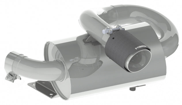 MBRP Performance Muffler Single Center Exit CF TIP