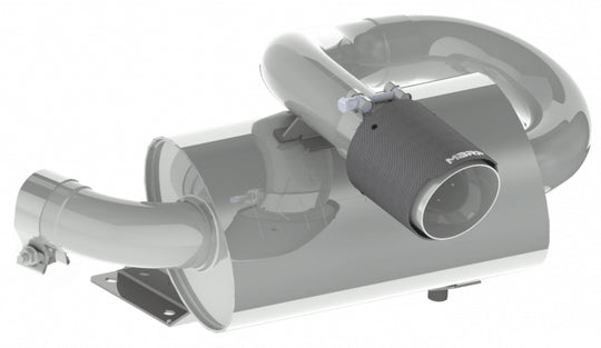 MBRP Performance Muffler Single Center Exit CF TIP