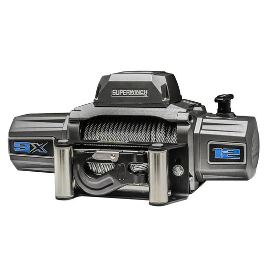 Superwinch SX 12000 Wire Rope Winch - 12,000 lb - Graphite