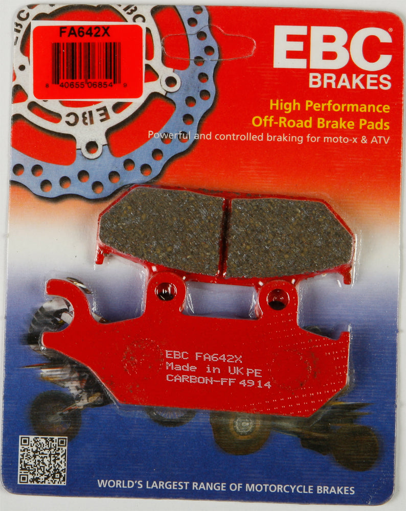 EBC Standard Brake Pads FA642X Carbon X Series