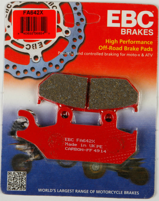 EBC Standard Brake Pads FA642X Carbon X Series