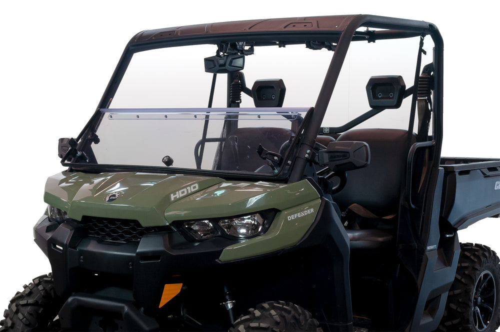Seizmik Versa Fold UTV Windshield - Can-Am Defender - Hard Coated 2016-2026
