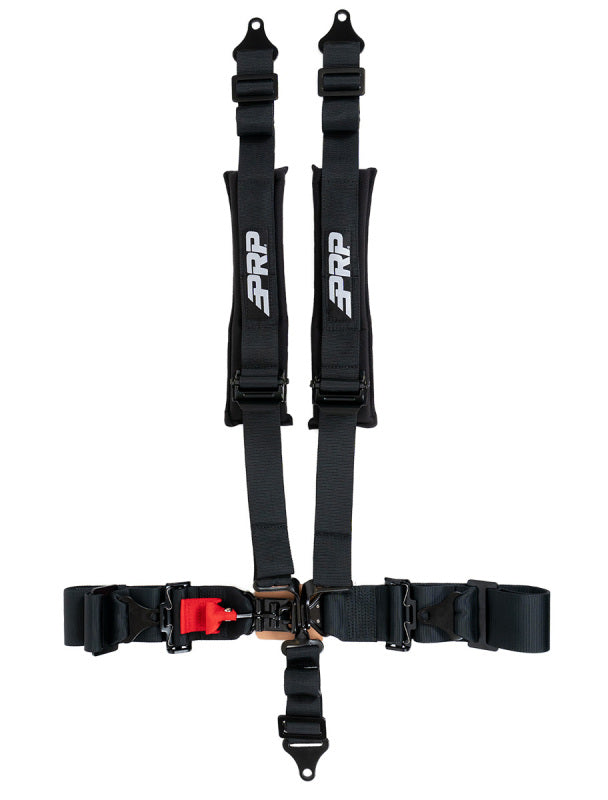 PRP Seats PRP 5.3x2 Harness - 5 Point Harness 3In Lap Belts 2In Shoulder Belts w/Removable Pads