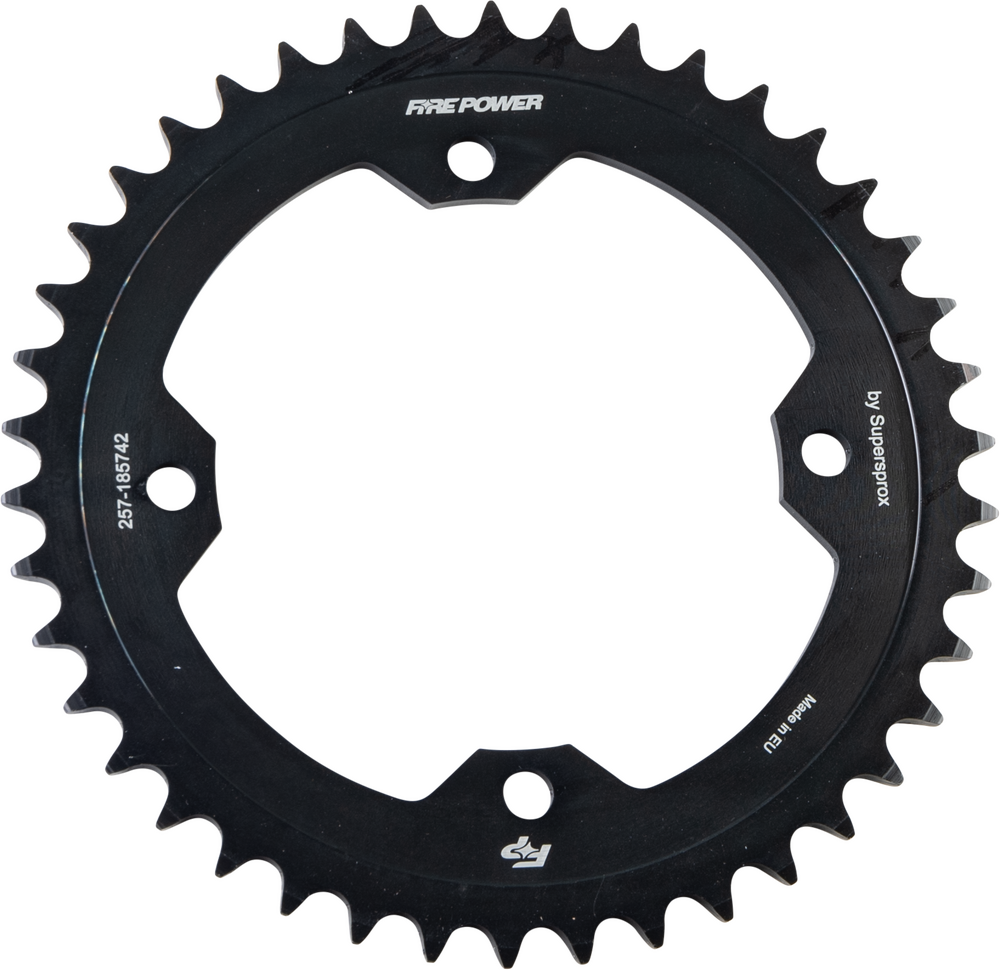 Fire Power Steel Rear Sprocket Black - Yamaha YFZ450 & Raptor