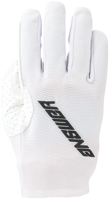 Answer Aerlite Gloves White/Black Logo Youth
