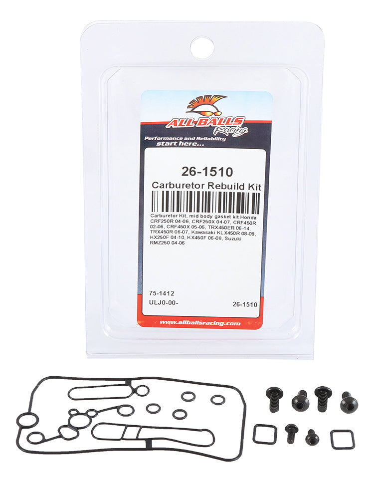 All Balls Keihin FCR Mid Body Gasket Kit