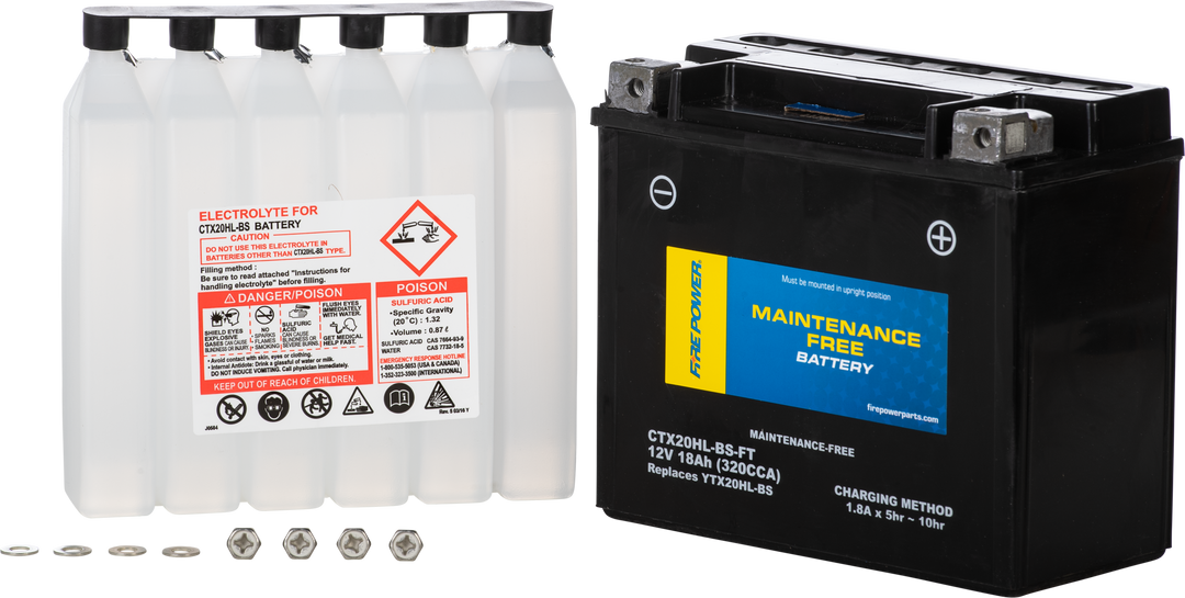 Fire Power Maintenance Free Battery