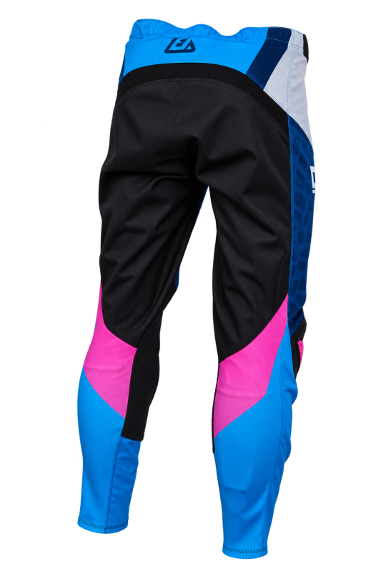 Answer Syncron Raceday Pants Dark Blue/Cyan/Grey/Purple