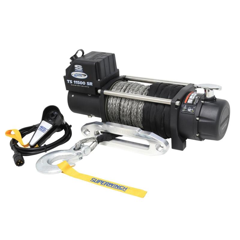 Superwinch Tiger Shark 11500 Winch - Synthetic Rope