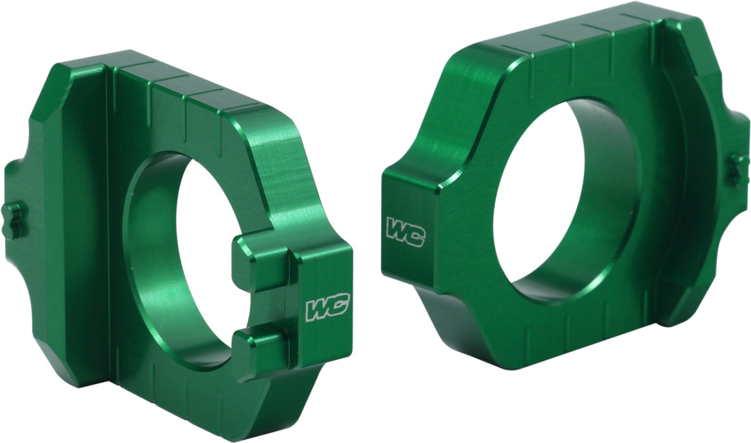 Works Connection Elite Axle Blocks Green