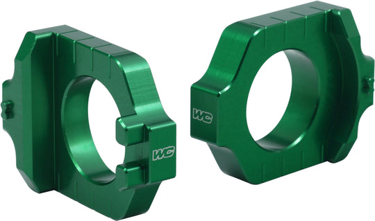 Works Connection Elite Axle Blocks Green