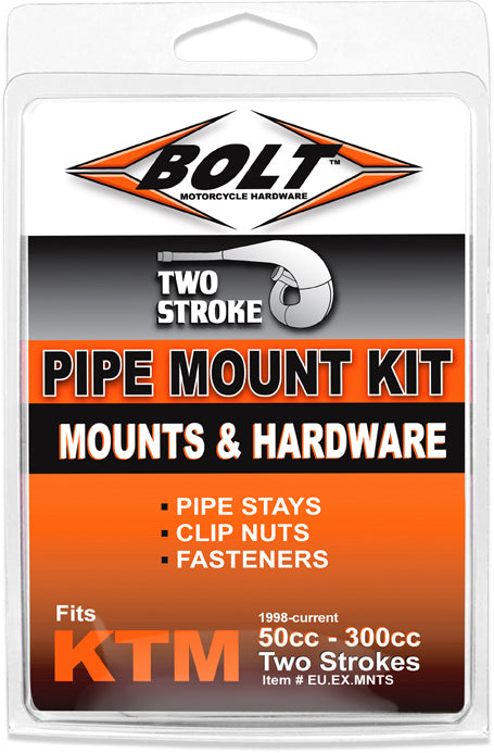 Bolt KTM 2-Stroke Pipe Mounts