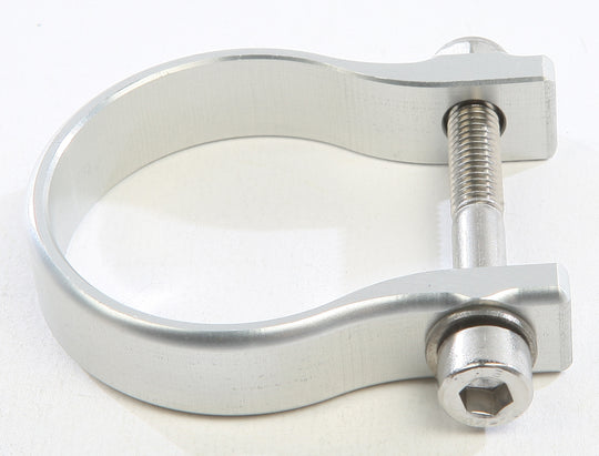 Axia Alloys Roll Bar Strap Clamp - UTV Roll Cage Mounting Clamp - 1.625 in / Silver