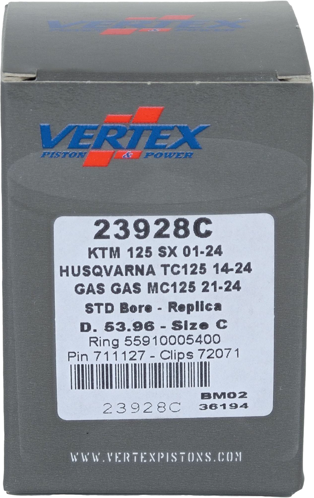 Vertex Piston Kit
