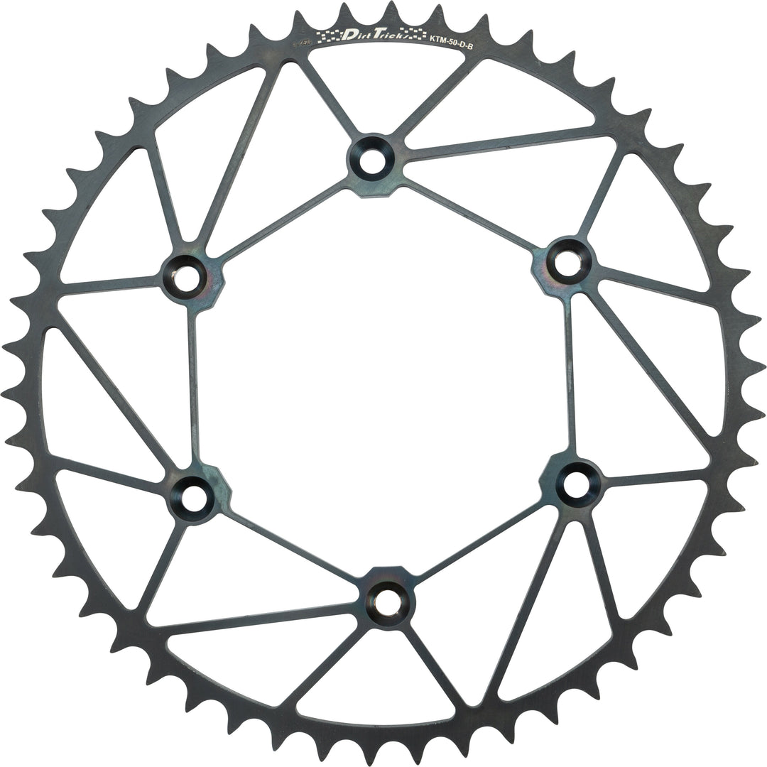 Dirt Tricks Chromoly Rear Sprocket 46T-520 Black KTM/Husqvarna and Gas