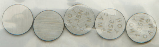 Hot Cams Valve Shim Refill 9.48mm 5 Pack 1.35mm