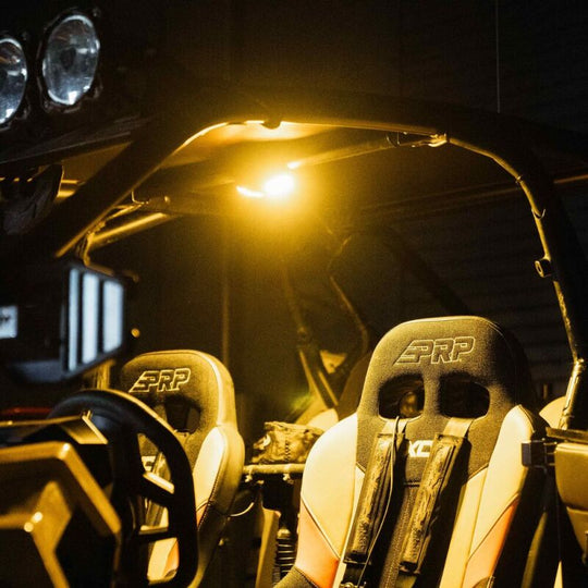 KC HiLiTES Dual Cyclone Dome Light Mount for Roll Cages