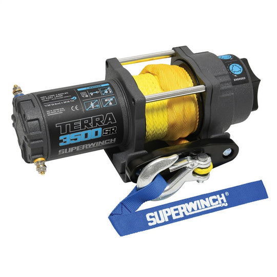 Superwinch Terra 3500SR Winch - 3,500 lb - Gray Wrinkle