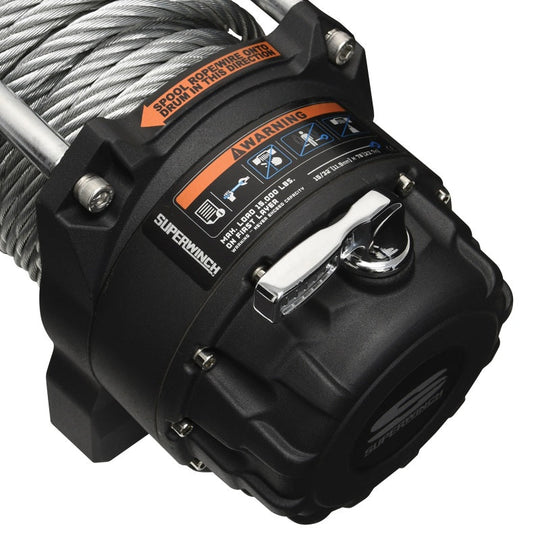Superwinch Tiger Shark 15000 Winch - Wire Rope