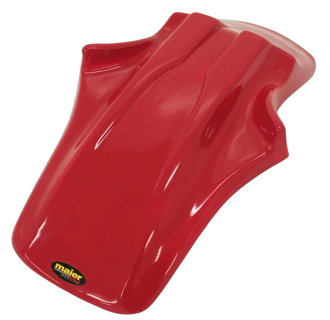 Maier Front Fender White - Honda ATC350X 1985-1986