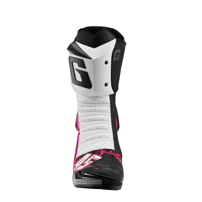 Gaerne GP1 LS Boot - Bold White/Pink - Size 12