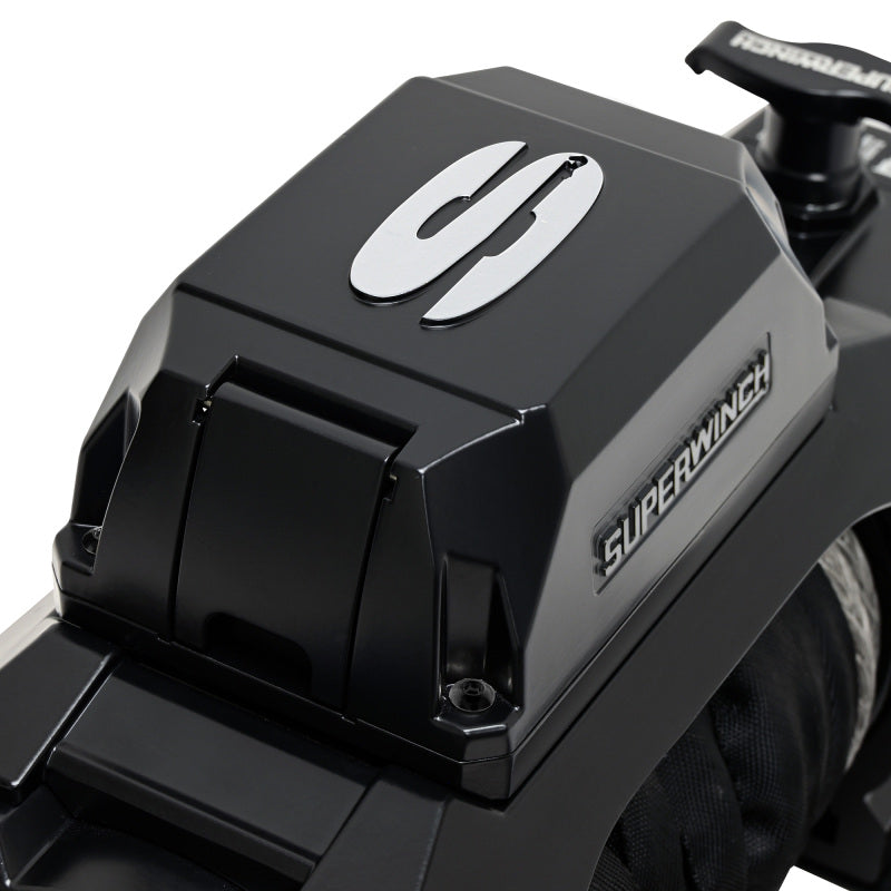 Superwinch SX12SR Synthetic Rope Winch - Semi Gloss Black