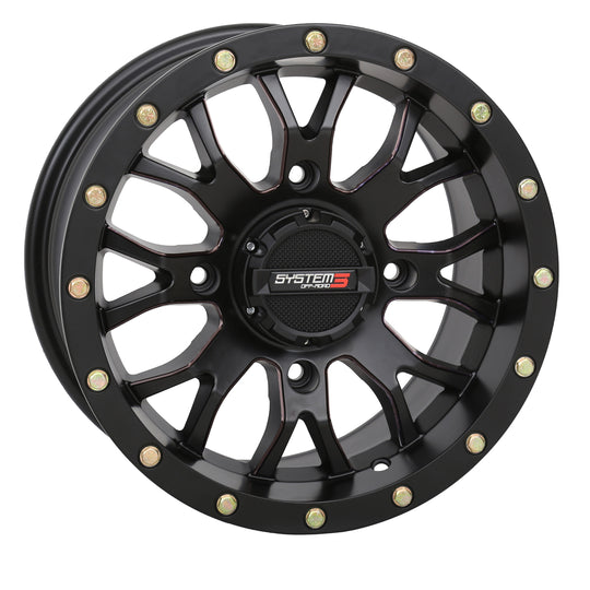 System 3 ST3 Wheels 14x7 5+2 (+30MM) Black