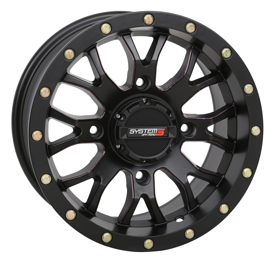 System 3 ST3 Wheels 14x7 5+2 (+30MM) Black