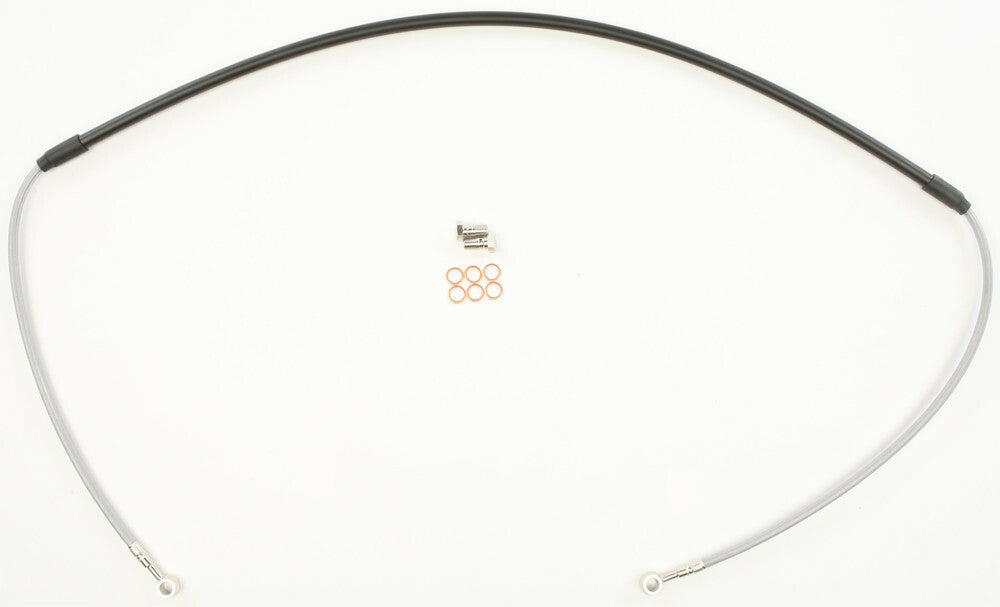 G-Brakes Steel Brake Line Front